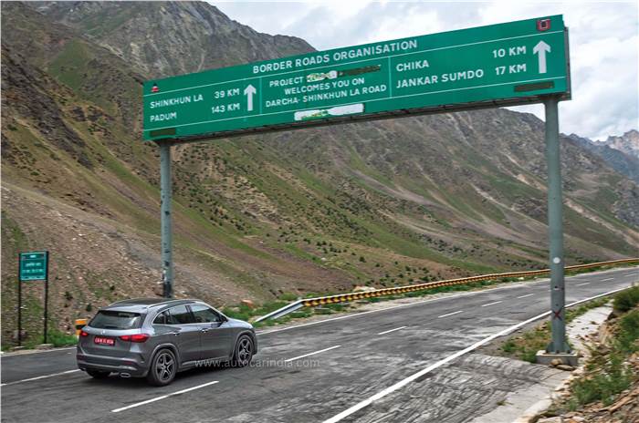 Mercedes GLA, price, performance, 4Matic, Zanskar Valley